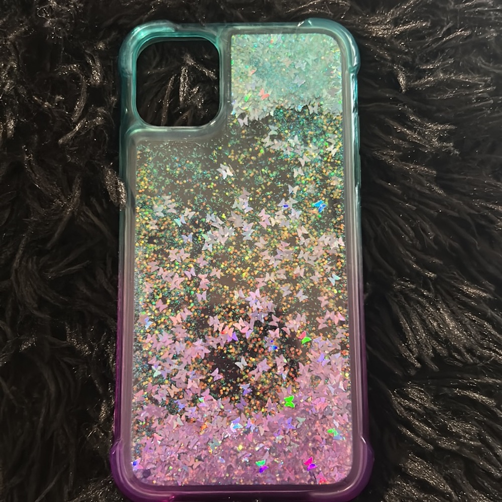 iPhone 11 liquid waterfall case